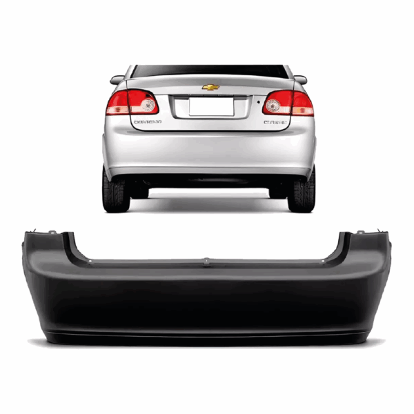 Parachoque Traseiro Corsa Classic 10/16 Liso DTS BapImports