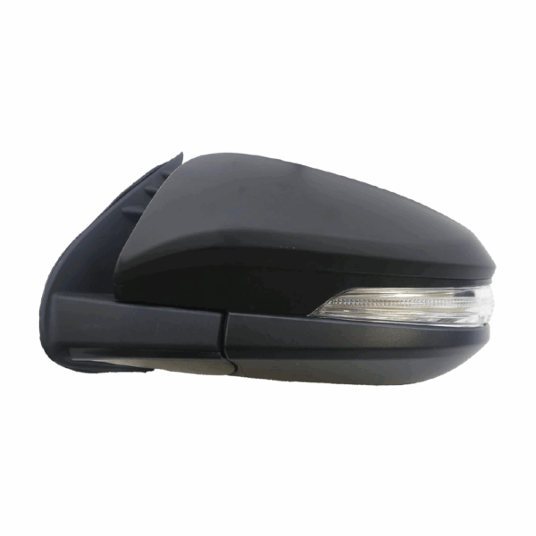 Retrovisor Hilux/SW-4 16/ Com Pisca Retratil Lente Esquerda Preto BapImports - Imagem 2