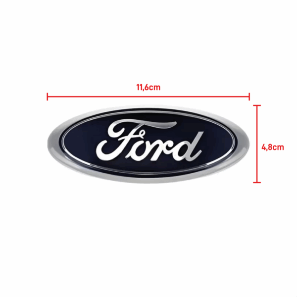 Emblema Grade Oval Ka 2009 a 2013 e Fiesta 2003 a 2013 - Imagem 2
