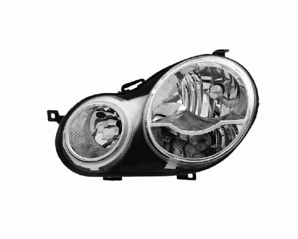 Farol Polo 02/06 Cromado Lado Esquerdo Import - Imagem 2