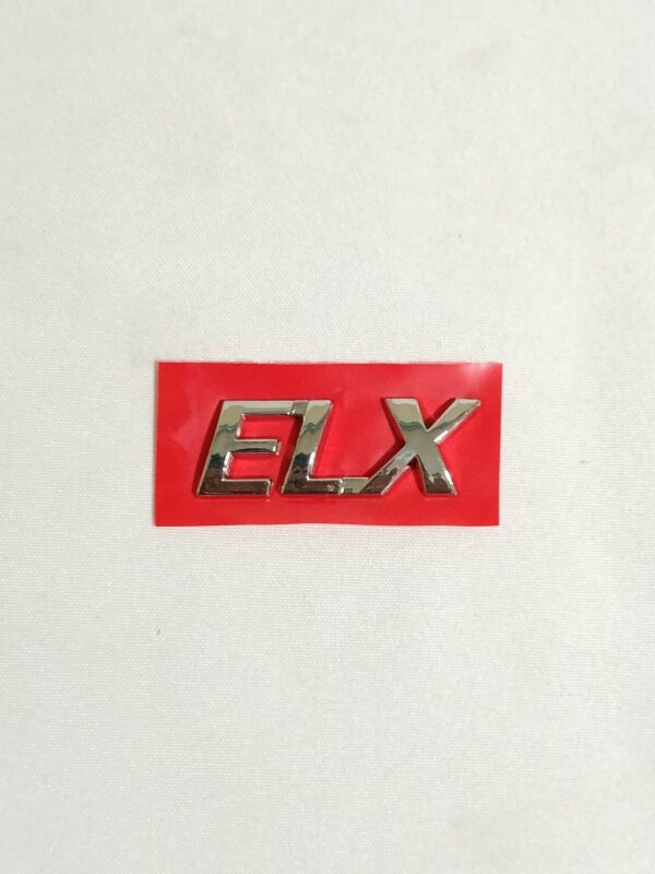 Letreiro Fiat Elx Cromado Traseiro BapImports - Imagem 3