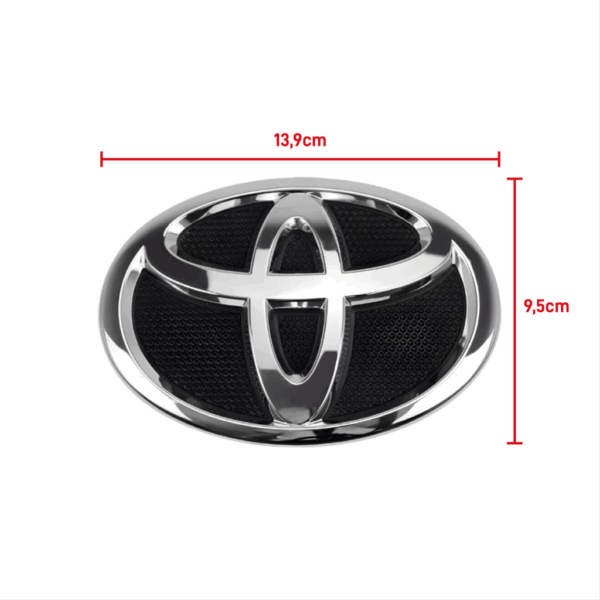 Emblema Grade Corolla 2009 a 2013 - Imagem 2