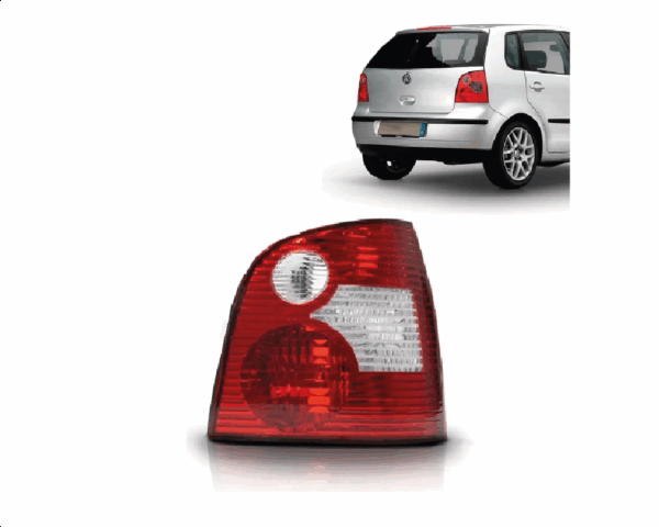Lanterna Polo Hatch 02/06 Pisca Cristal Lente Direita BapImports