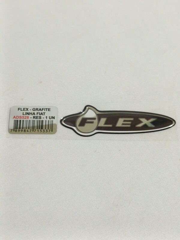 Adesivo Flex Fiat Grafite - Imagem 2
