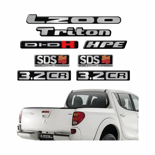Adesivos L-200 Triton HPE SDS DI-DH 3.2 CR Kit