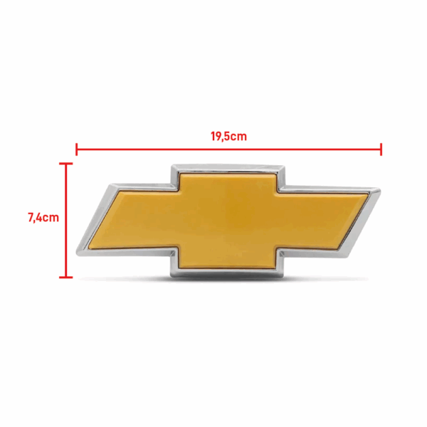 Emblema Grade S10 2009 Cromado Dianteiro BapImports - Imagem 2