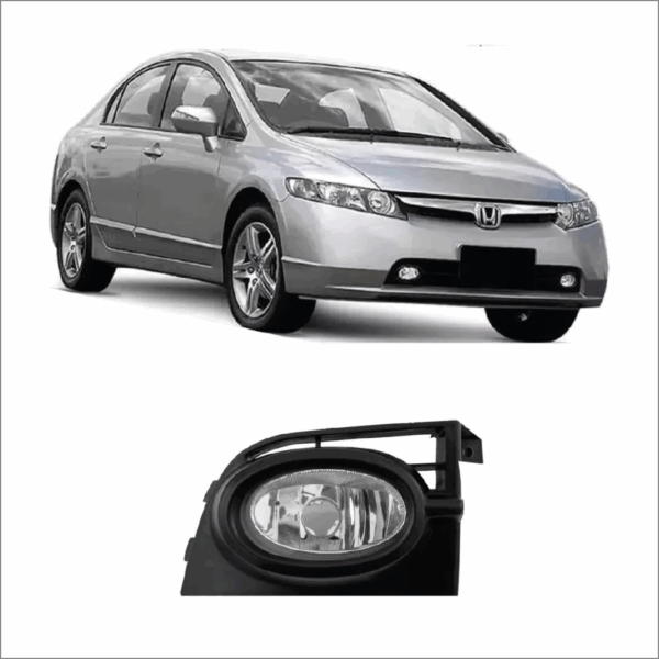 Farol Auxiliar Civic 06/08 Lente Direita BapImports