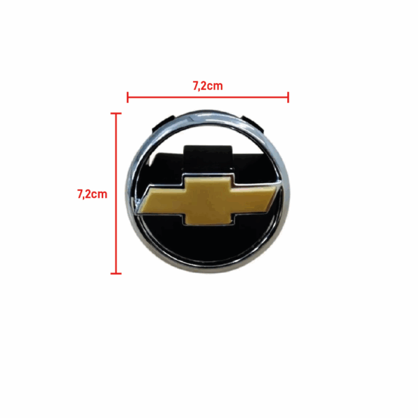 Emblema Grade Celta 1999 a 2001 Dourado BapImports - Imagem 2