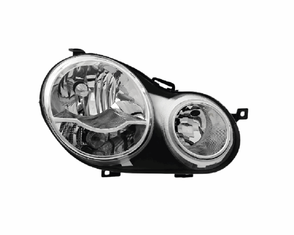 Farol Polo 02/06 Cromado Lado Direito Import - Imagem 2