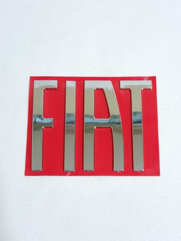 Emblema Fiat Mala Argo 2017 Cromado - Imagem 3