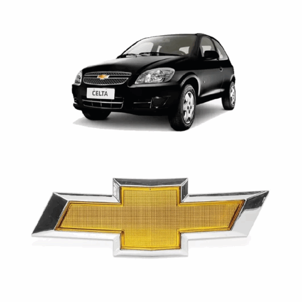 Emblema Grade Celta 2012 a 2015 Dianteiro BapImports