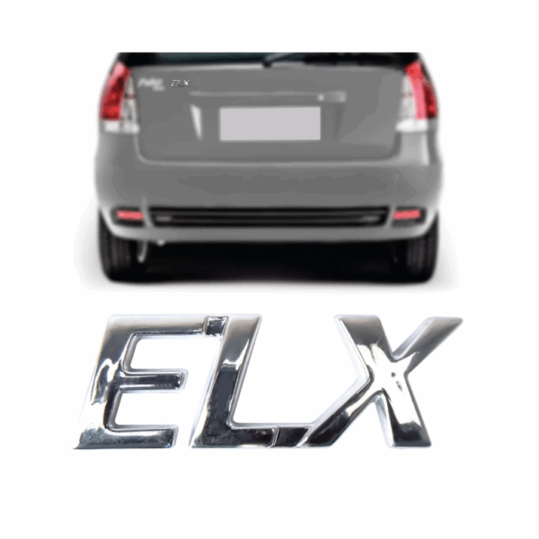 Letreiro Fiat Elx Cromado Traseiro BapImports