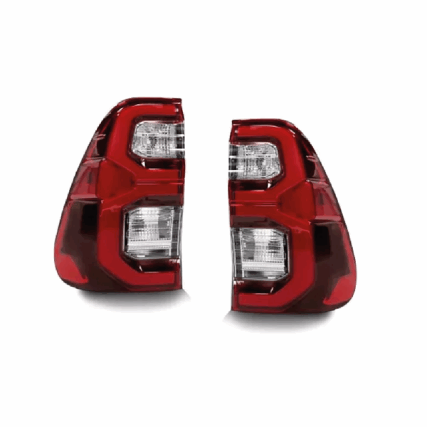 Lanterna Hilux 21 com LED Lado Esquerdo e Direito Kit BapImports - Imagem 2