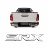 Letreiro SRX Hilux Cromado Traseiro BapImports