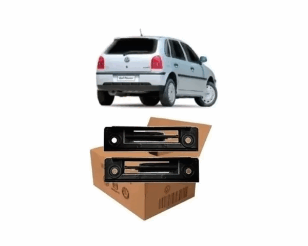 Guia Parachoque Traseiro Gol 00/05 G3 Lado Direito BapImports