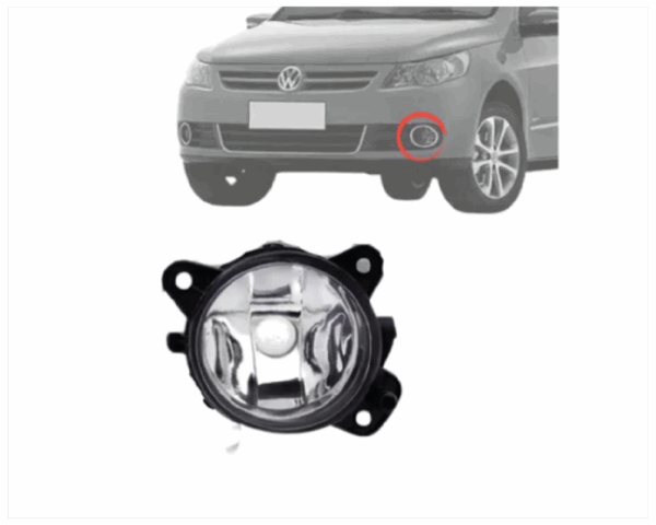 Farol Aux Gol G5/Polo 06/10 Lado Esquerdo Import
