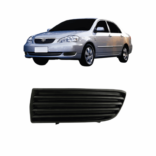 Moldura Farol Auxiliar Corolla 2003 a 2005 Lado Esquerdo BapImports
