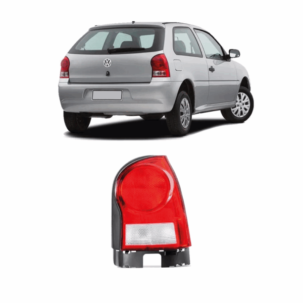 Lanterna Gol GIV Vermelho/Bicolor Lente Direita BapImports