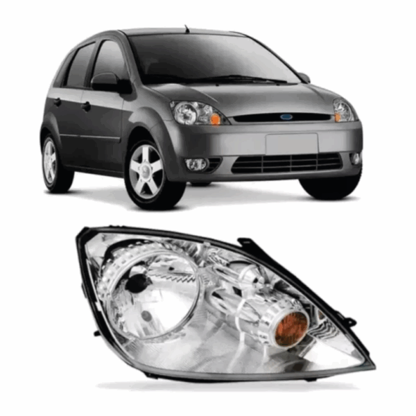 Farol Fiesta 2003 ate 2007 Lado Direito BapImports