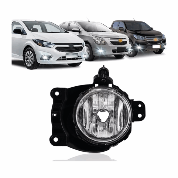 Farol Auxiliar Onix/Cobalt/S-10 18/ Lente Esquerda BapImports