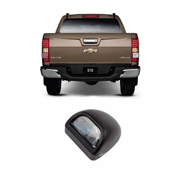 Lanterna Placa S10 2012 Traseira Esquerda BapImports
