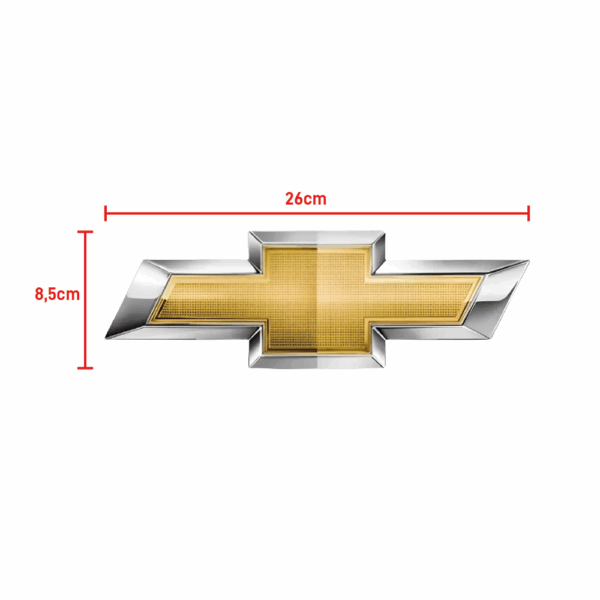 Emblema S10 2021 LTZ Gravata Dianteiro BapImports - Imagem 2