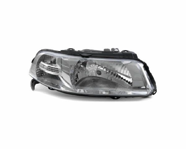 Farol Gol G3 Lado Direito Simples Cromado Import - Imagem 2