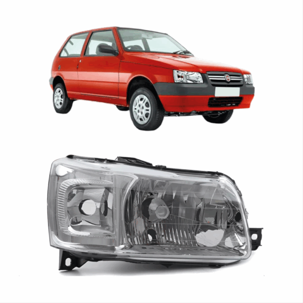 Farol Gol G6 2013 a 2016 Mascara Negra Duplo LE