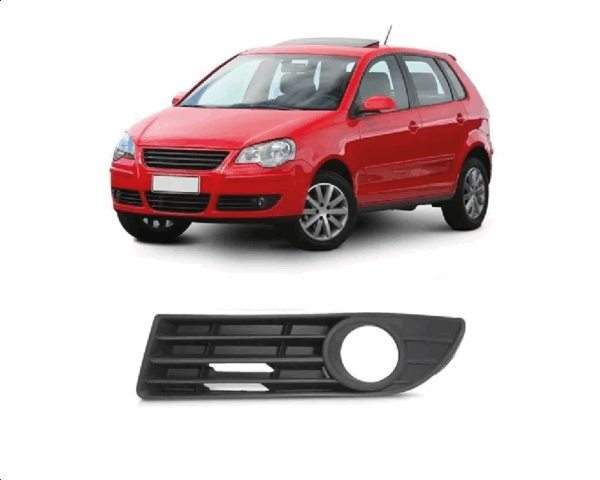 Moldura Farol Aux Polo 06/10 Com Furo Lado Esquerdo Import