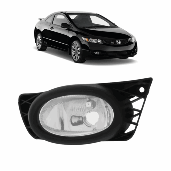 Farol Onix 2017 a 2019 Mascara Negra Sem LED LD