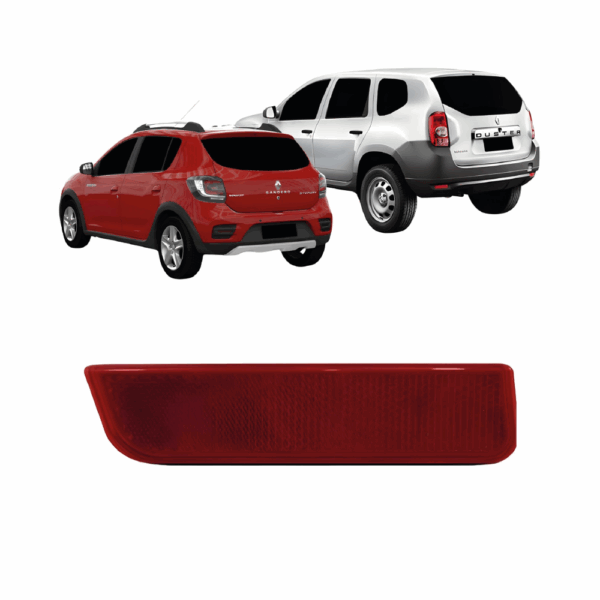 Refletor Traseiro Duster Sandero Stepway LE BapImports