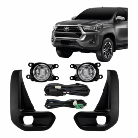 Kit Farol Auxiliar Hilux 21/ Com LED Completo BapImports