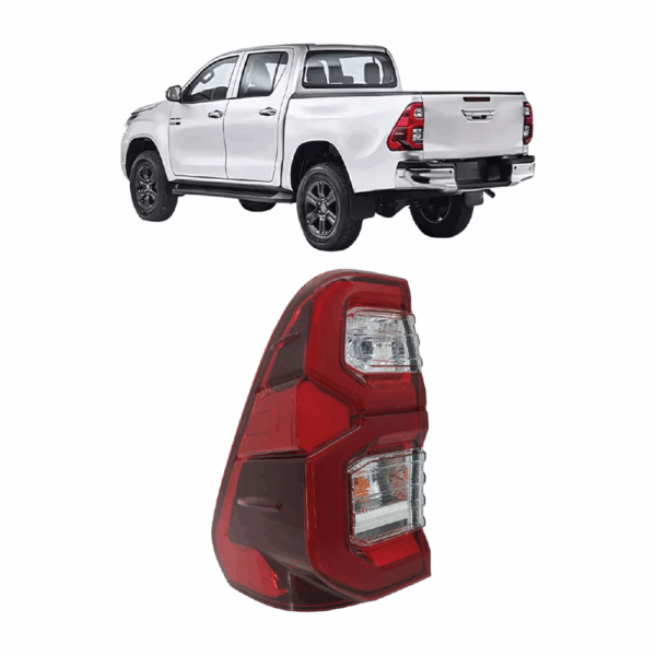 Lanterna Hilux 21/ Com LED Lente Esquerda BapImports