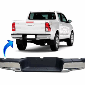 Parachoque Traseiro Hilux 16/23 Preto BapImports