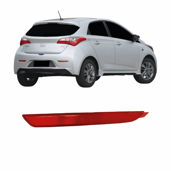 Refletor HB20 Hatch 2012 a 2015 LD Traseiro RS BapImports
