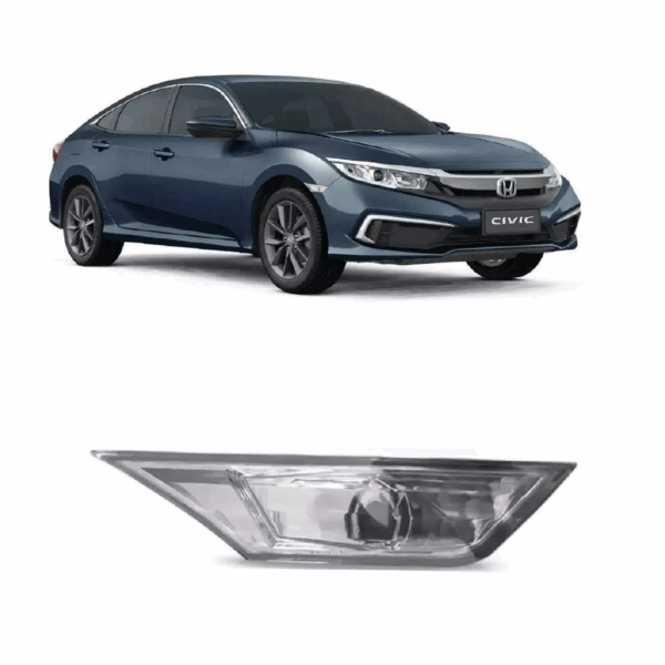 Refletor Civic 2017 LD Pisca Parachoque BapImports