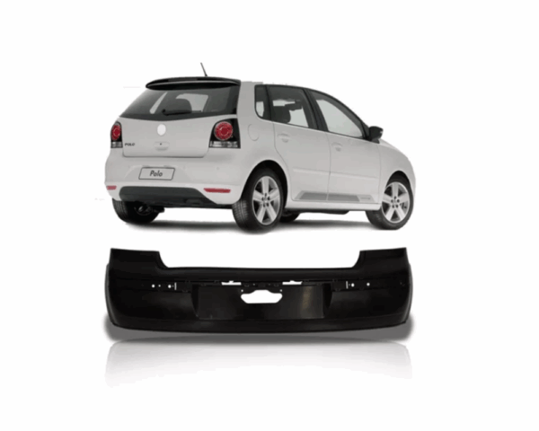 Parachoque Traseiro Polo Hatch 02/10 Completo BapImports