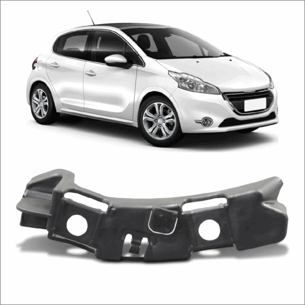 Suporte Parachoque Dianteiro Peugeot 208 13/19 Lente Direita BapImports