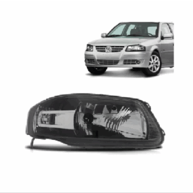 Farol Gol G4 2006 a 2009 Masc Negra LD BapImports
