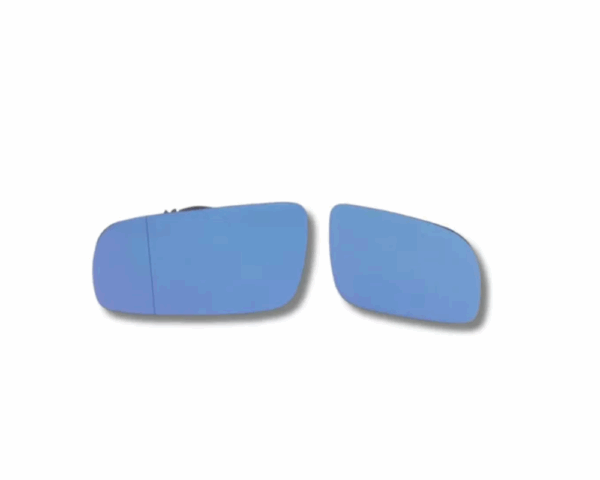 Retrovisor Golf 99/06 Eletrico Lente Esquerda Azul BapImports - Imagem 2