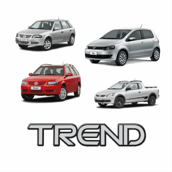 Adesivo Trend Gol Parati Saveiro Fox G4 Sem Resina