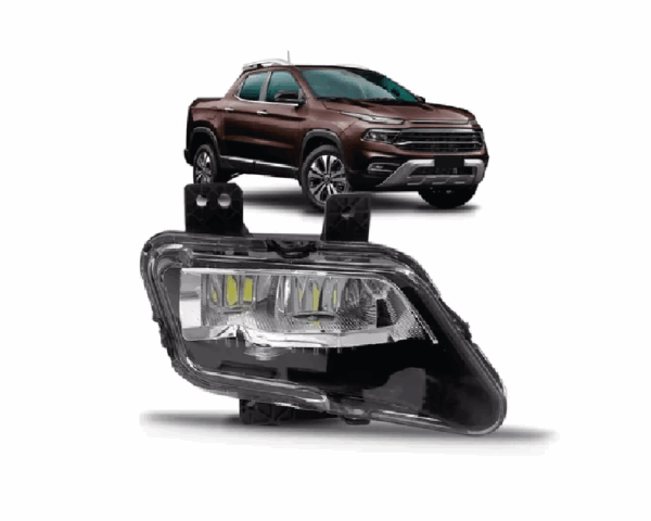 Farol Auxiliar Renegade/Pulse/Toro 22/ Lado Esquerdo LED Import