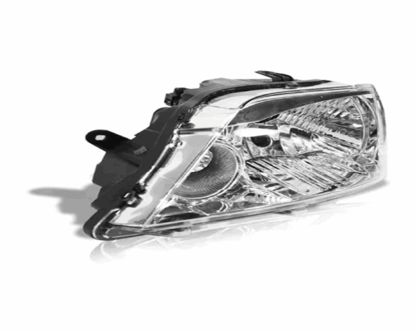 Farol Logan 11/13 Mascara Cromada Lado Esquerdo Import - Imagem 2
