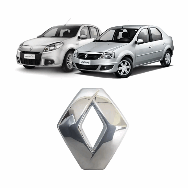 Emblema Grade Sandero 2008 a 2014 Logan BapImports
