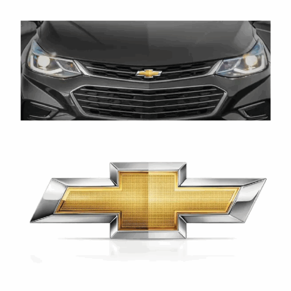 Emblema Grade Cruze Dianteiro Cromado BapImports