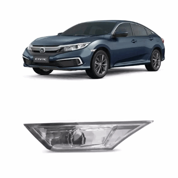 Refletor Civic 2017 LE Pisca Parachoque BapImports