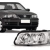 Farol Esquerdo Cromado Golf 1999 ate 2006