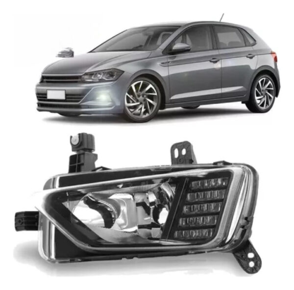 Farol Auxiliar Polo/Up/Jetta 2011 ate 2017 Lado Esquerdo
