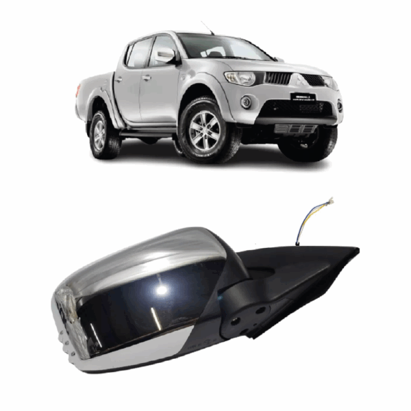 Retrovisor Triton 05/15 Cromado Lado Direito BapImports