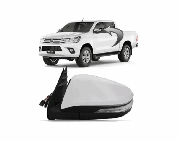 Aplique Cromado Retrovisor Hilux 16/24/SW-4 16/24 Lado Direito BapImports